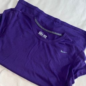 Nike purple shirt